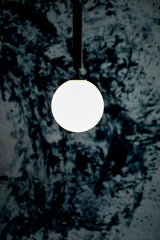 Luminae Glass Sphere Pendant Light Modern Nordic Hanging Lamp for Kitchen and Dining Room