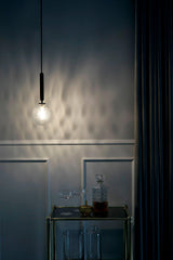 Luminae Glass Sphere Pendant Light Modern Nordic Hanging Lamp for Kitchen and Dining Room