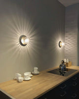 Lunara Modern Glass Globe Wall Sconce and Ceiling Light for Entryway or Hallway