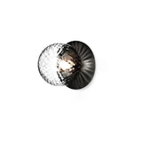 Lunara Modern Glass Globe Wall Sconce and Ceiling Light for Entryway or Hallway