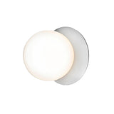 Lunara Modern Glass Globe Wall Sconce and Ceiling Light for Entryway or Hallway