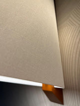 Lupe Minimalist Conical Rice Paper Wall Sconce with Walnut Wood Base Set of 2
