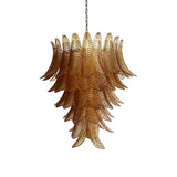 luxurious-murano-style-amber-glass-petal-chandelier-elegant-handcrafted-ceiling-light-fixture