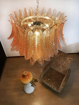 luxurious-murano-style-amber-glass-petal-chandelier-elegant-handcrafted-ceiling-light-fixture