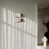 Luxury Alabaster LED Sconce Minimalist Wall Light for Staircase and Bedroom
