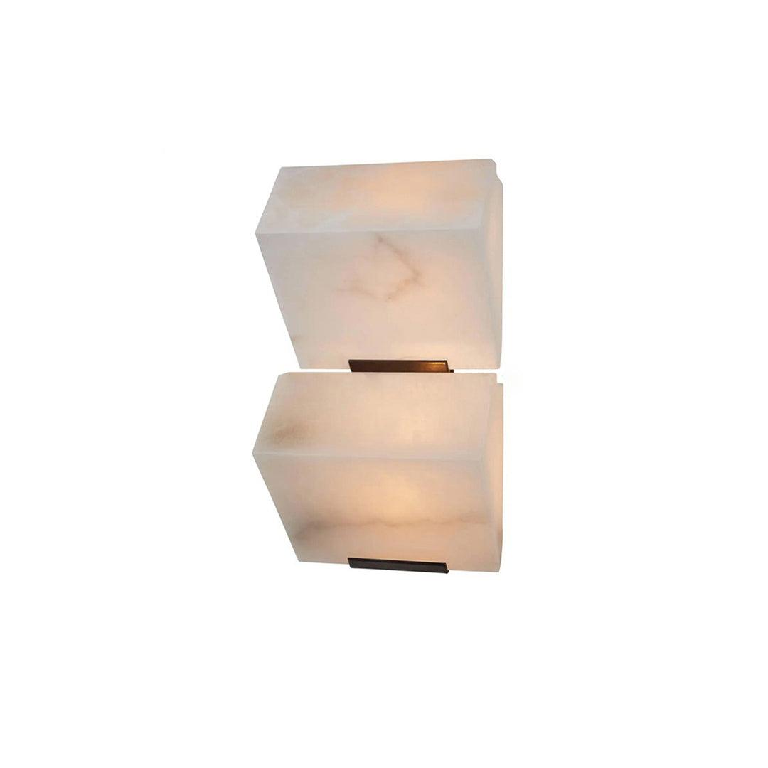 Luxury Alabaster LED Sconce Minimalist Wall Light for Staircase and Bedroom