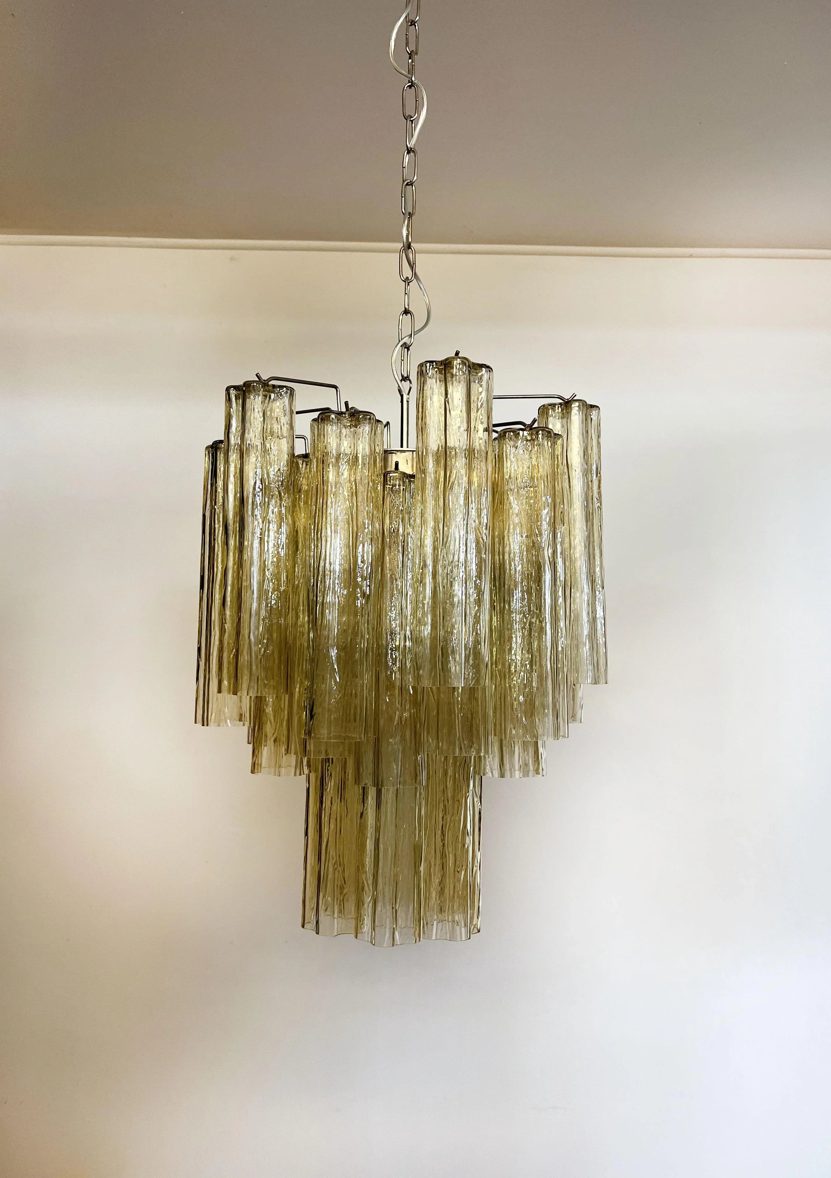 luxury-amber-glass-tube-chandelier-modern-murano-style-pendant-light-with-metal-frame