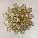 luxury-amber-glass-tube-chandelier-modern-murano-style-pendant-light-with-metal-frame