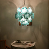 luxury-blue-murano-glass-disk-chandelier-vintage-style-lighting-for-dining-room