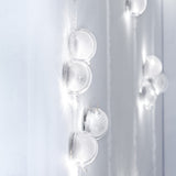 Luxury Copper Mesh and Clear Blown Glass Wall Sconce for Indoor Lighting