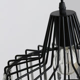 Luxury Crystal Glass Drum Chandelier Modern Ceiling Pendant Light in Gold or Black