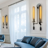 Luxury Crystal Glass Wall Sconce Postmodern E14 Indoor Lighting Fixture for Bedroom