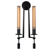 Luxury Crystal Glass Wall Sconce Postmodern E14 Indoor Lighting Fixture for Bedroom