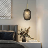 Luxury Glass Lantern Pendant Light Post Modern Iron Chandelier for Home Decor
