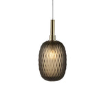 Luxury Glass Lantern Pendant Light Post Modern Iron Chandelier for Home Decor