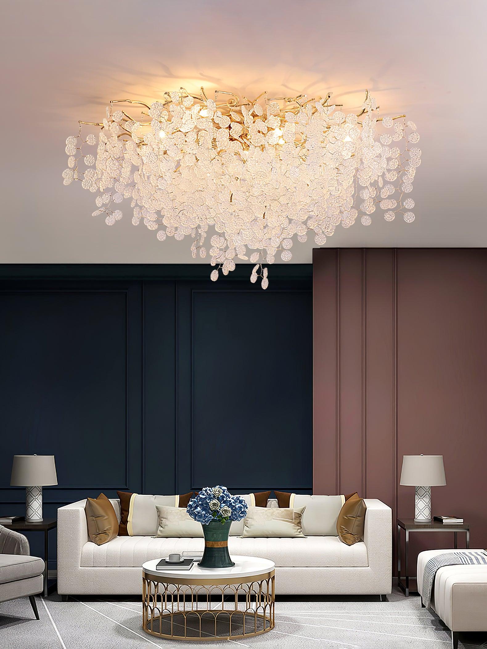 luxury-glass-leaf-flush-mount-chandelier-modern-gold-branch-ceiling-light