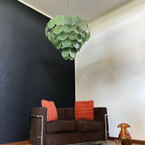 luxury-green-murano-iridescent-glass-disc-chandelier-elegant-mid-century-modern-ceiling-lamp