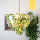 luxury-green-murano-iridescent-glass-disc-chandelier-elegant-mid-century-modern-ceiling-lamp