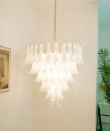 luxury-handcrafted-clear-glass-petal-chandelier-vintage-murano-style-hanging-light