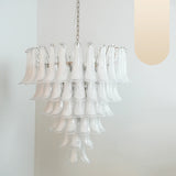 luxury-handcrafted-clear-glass-petal-chandelier-vintage-murano-style-hanging-light