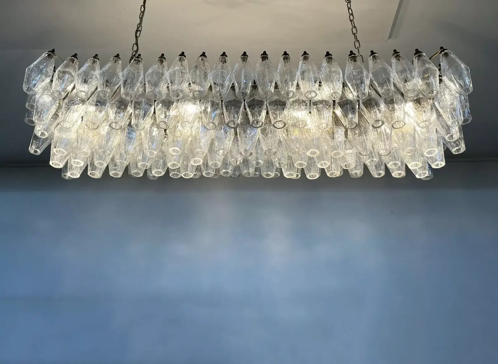 luxury-handcrafted-transparent-murano-poliedri-glass-chandelier-for-modern-dining-rooms