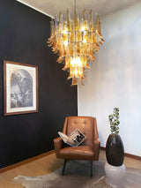 luxury-murano-amber-glass-petal-chandelier-hand-blown-glass-petals-ceiling-light