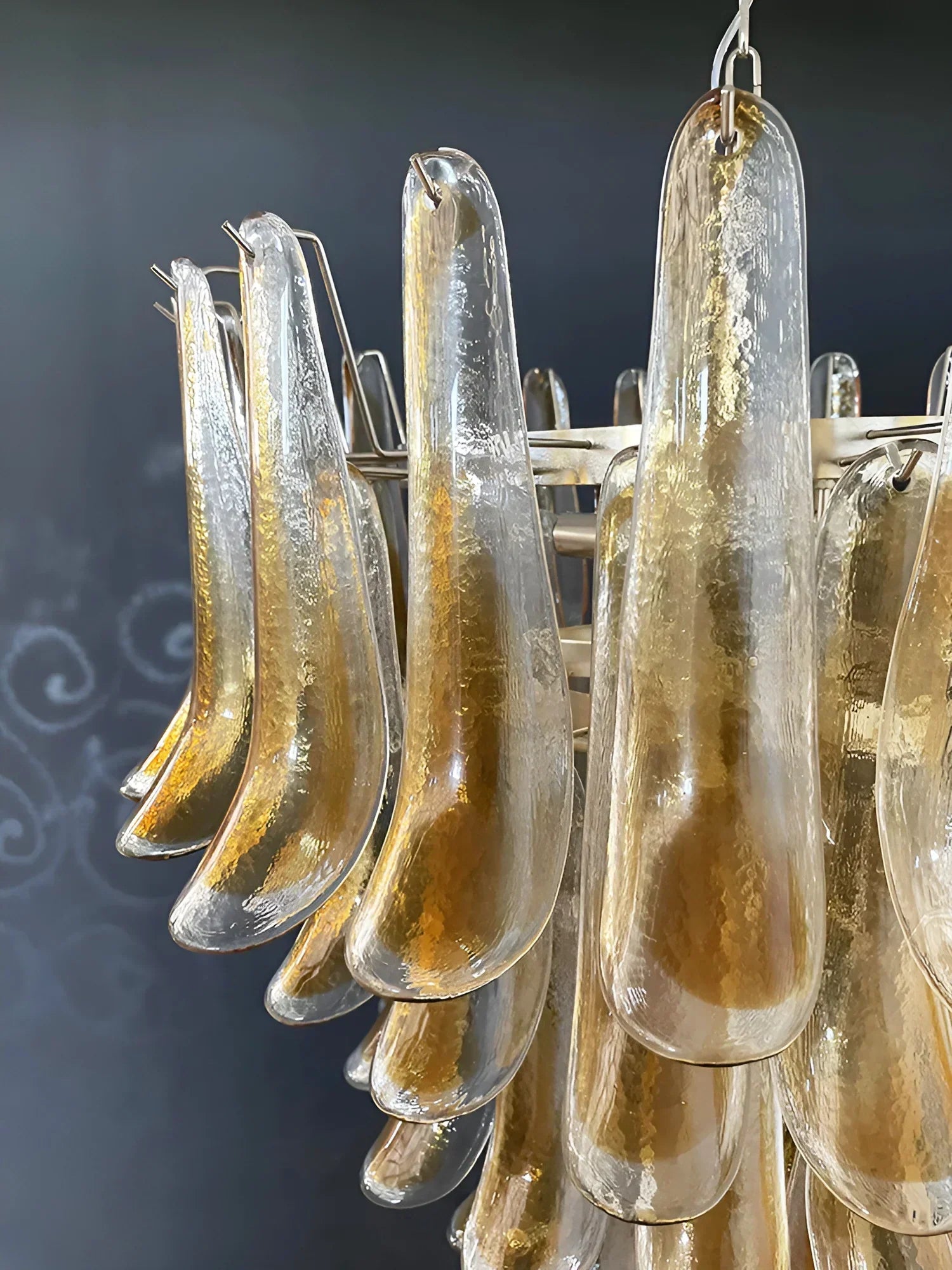 luxury-murano-amber-glass-petal-chandelier-hand-blown-glass-petals-ceiling-light