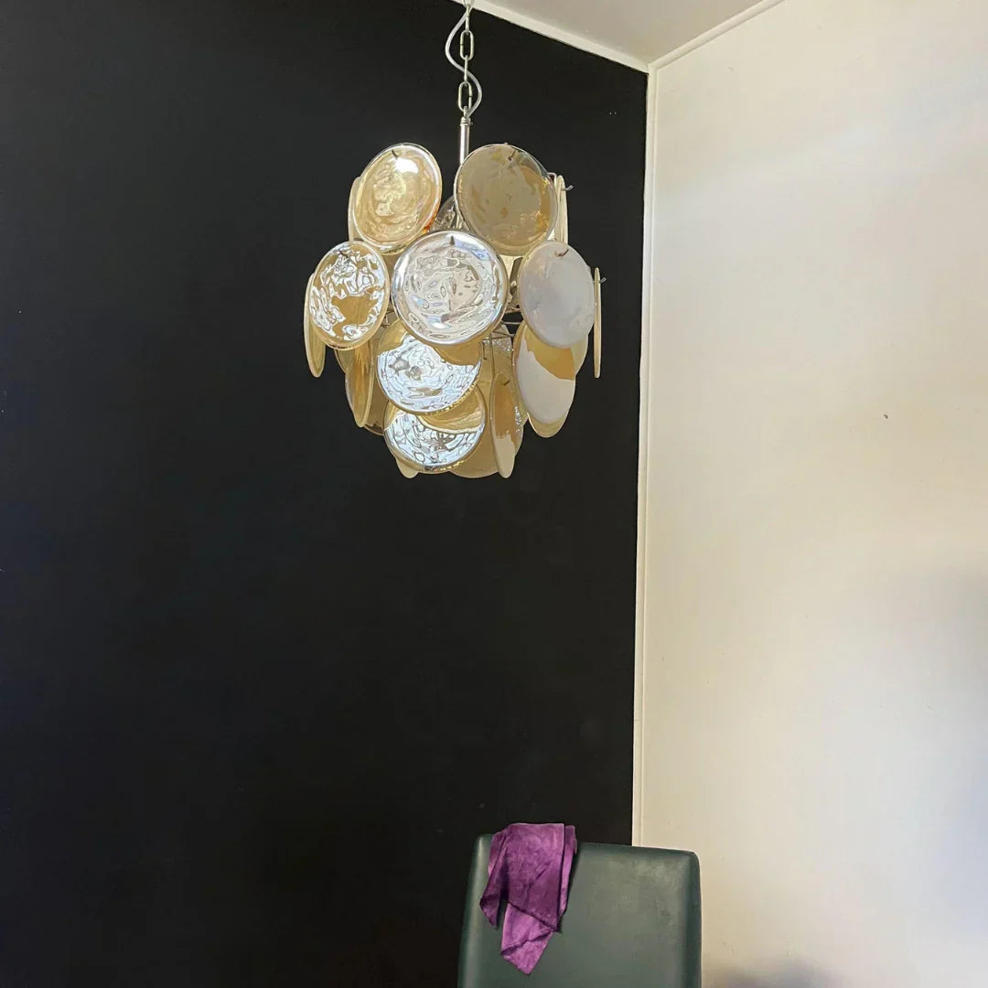 luxury-murano-gold-glass-disk-chandelier-vintage-style-pendant-light-for-elegant-living-room