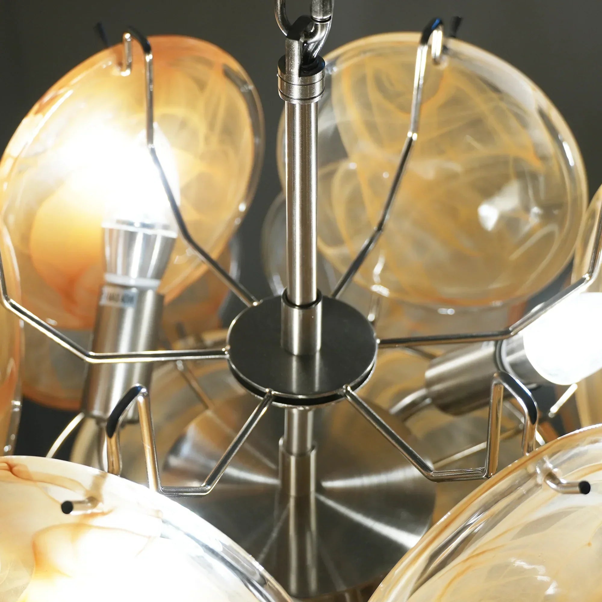luxury-murano-gold-glass-disk-chandelier-vintage-style-pendant-light-for-elegant-living-room