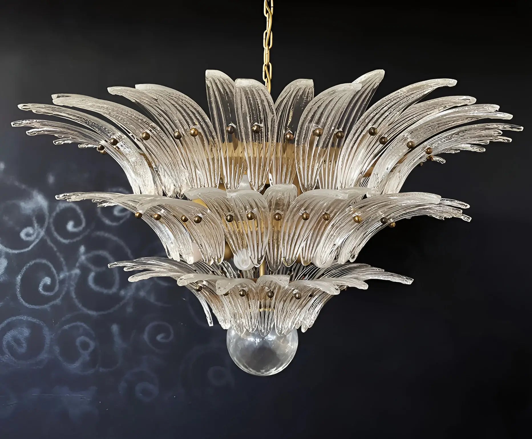 luxury-murano-palmette-transparent-glass-chandelier-for-elegant-dining-and-living-room-decor