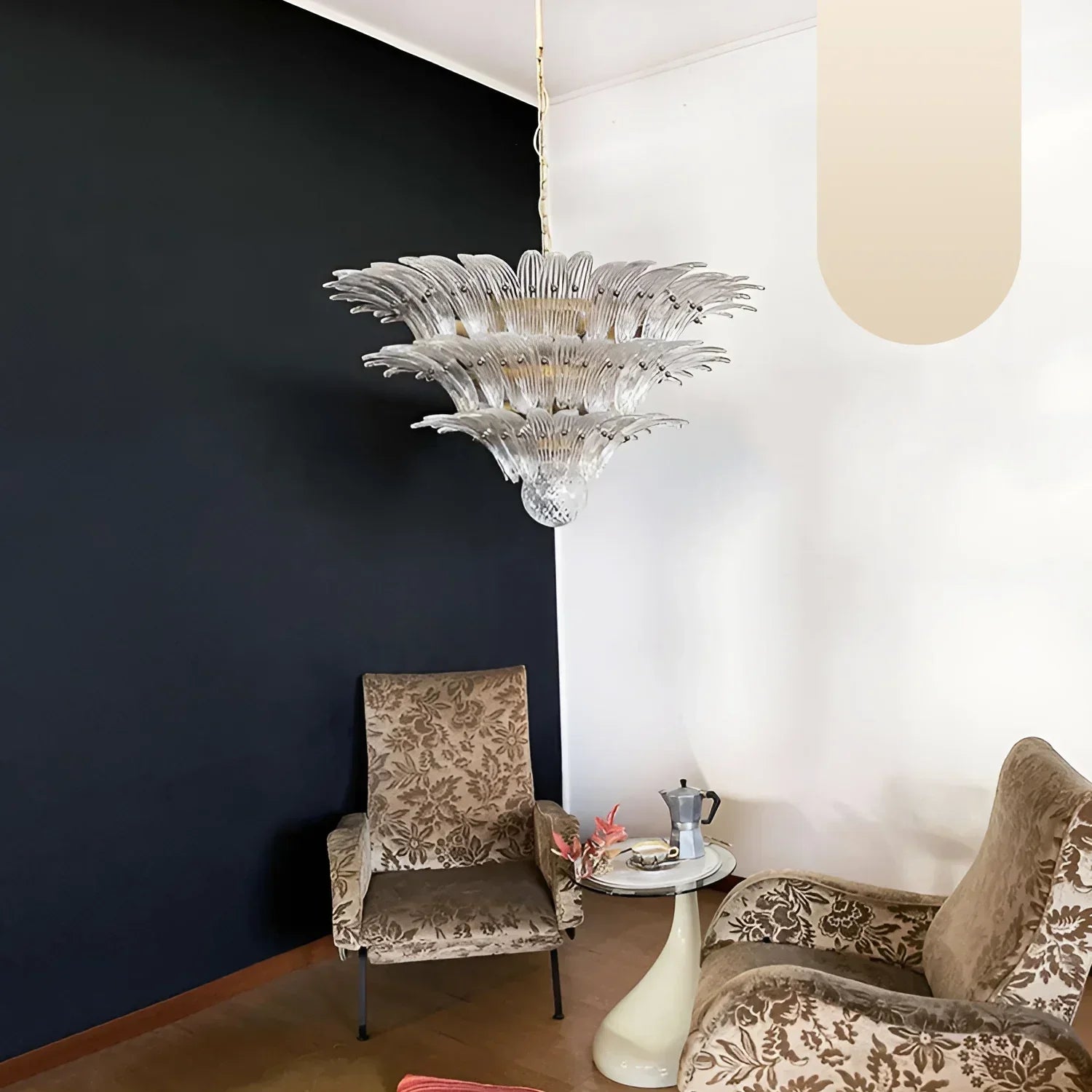 luxury-murano-palmette-transparent-glass-chandelier-for-elegant-dining-and-living-room-decor