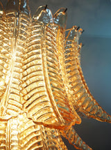 luxury-murano-style-amber-fern-glass-chandelier-elegant-hanging-pendant-light-for-home