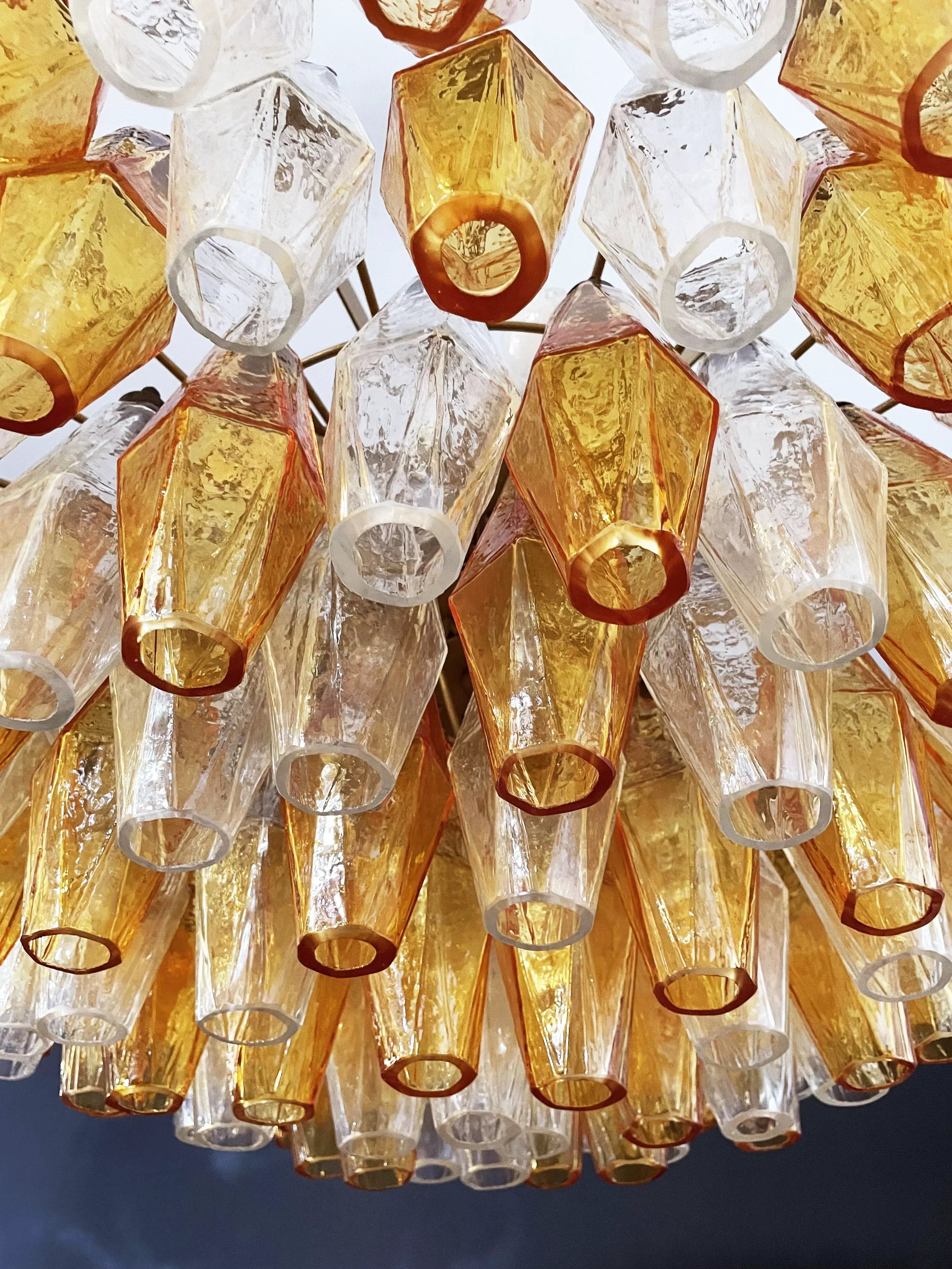 luxury-murano-style-faceted-amber-glass-chandelier-for-elegant-living-spaces