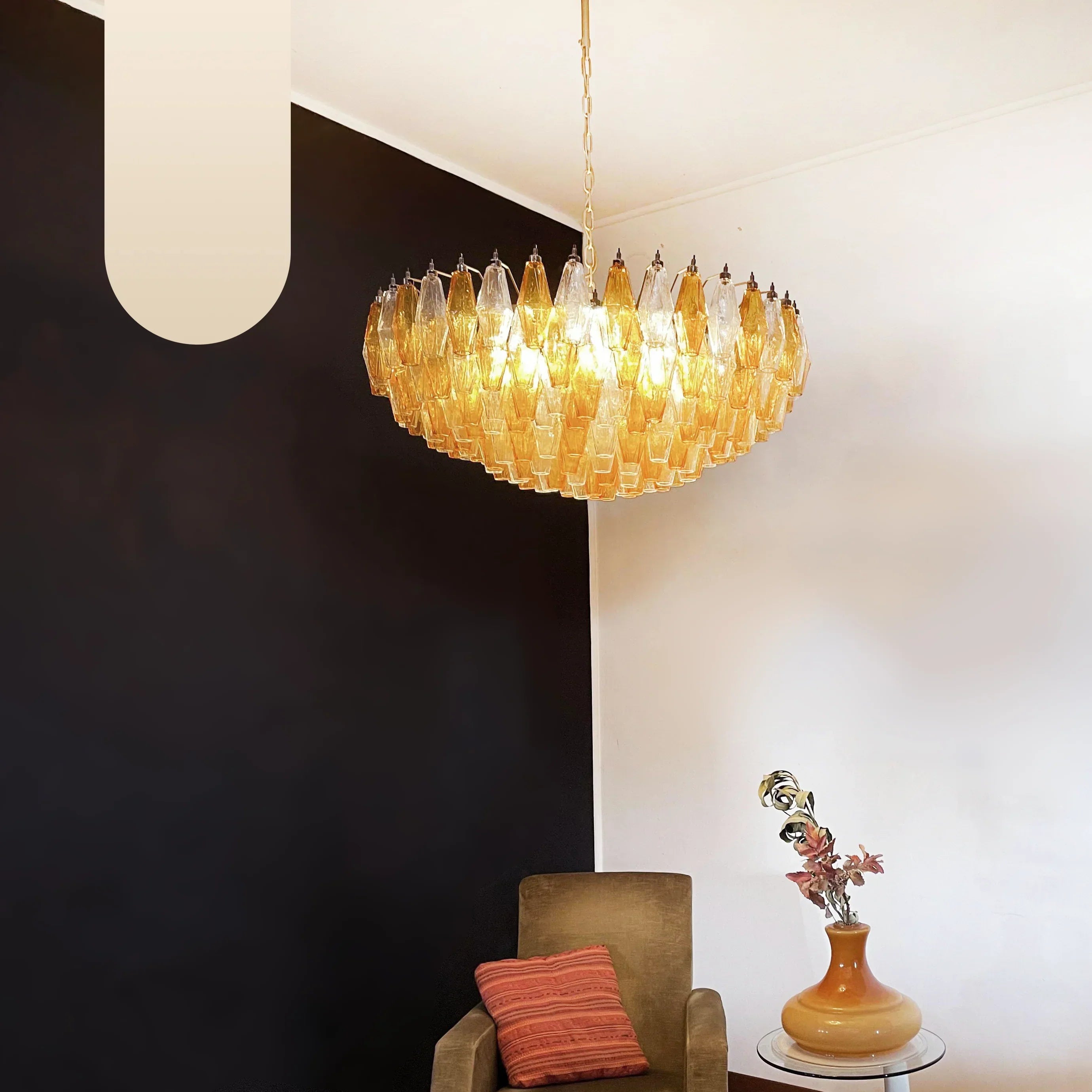 luxury-murano-style-faceted-amber-glass-chandelier-for-elegant-living-spaces