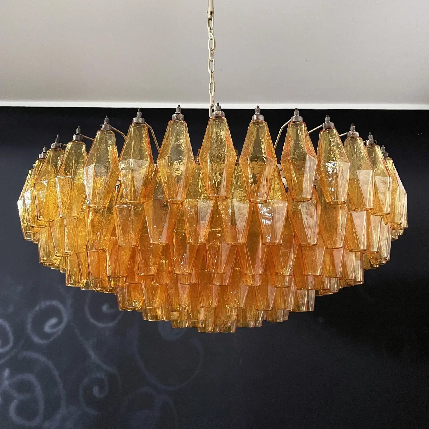 luxury-murano-style-faceted-amber-glass-chandelier-for-living-and-dining-room