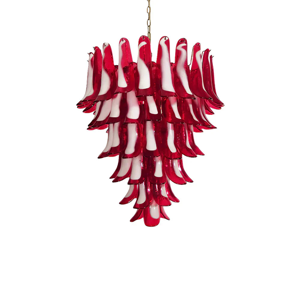 luxury-murano-style-red-glass-petal-chandelier-for-dining-room-and-living-space