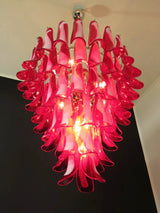 luxury-murano-style-red-glass-petal-chandelier-for-dining-room-and-living-space