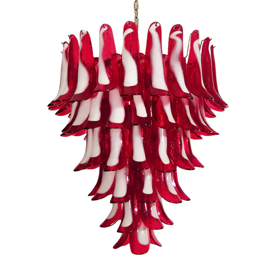 luxury-murano-style-red-glass-petal-chandelier-for-dining-room-and-living-space