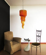 luxury-murano-style-spiral-amber-prism-glass-chandelier-for-elegant-entryways-and-foyer