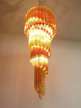 luxury-murano-style-spiral-amber-prism-glass-chandelier-for-elegant-entryways-and-foyer