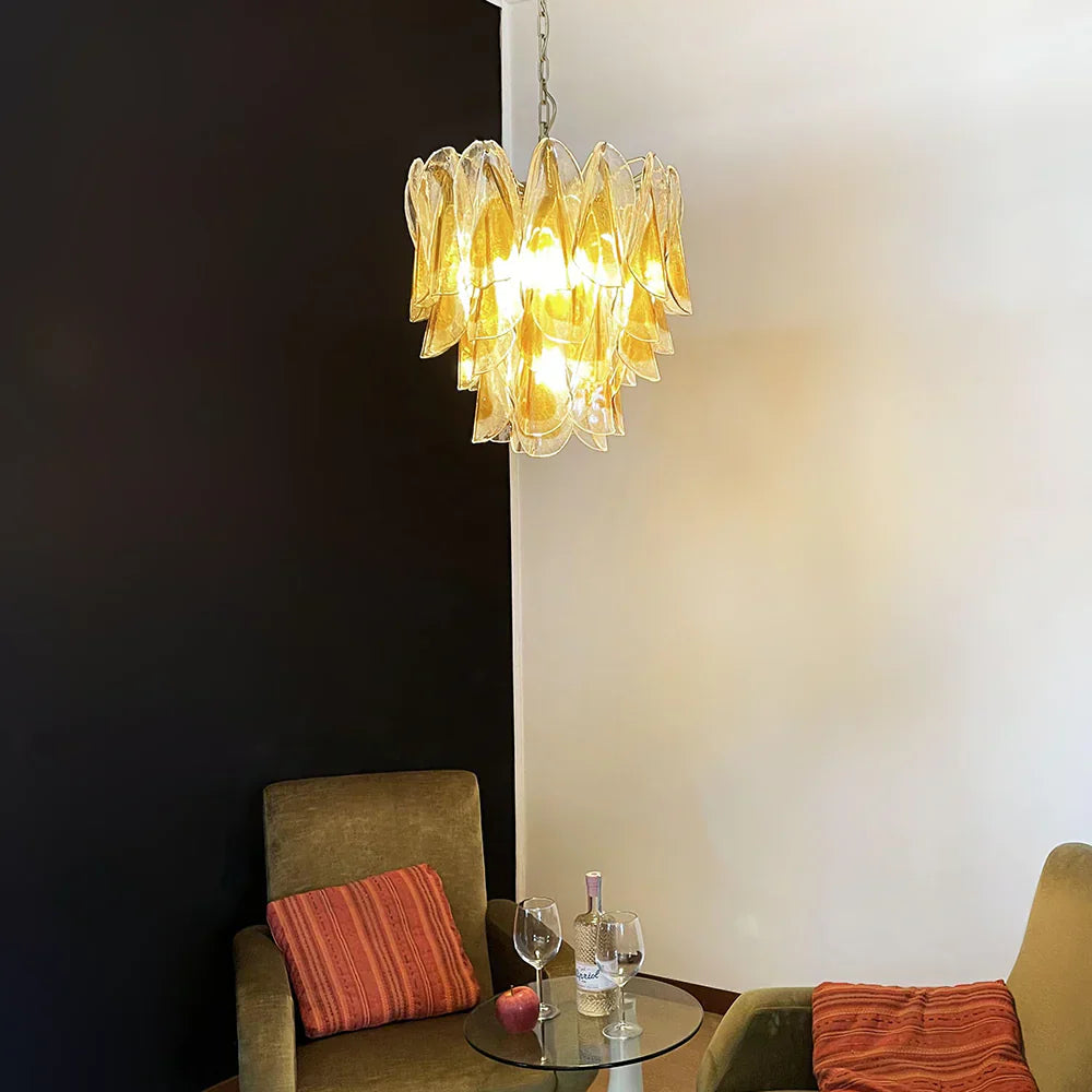 luxury-murano-style-swallow-amber-glass-chandelier-with-premium-metal-finish-options-for-home-decor