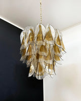 luxury-murano-style-swallow-amber-glass-chandelier-with-premium-metal-finish-options-for-home-decor