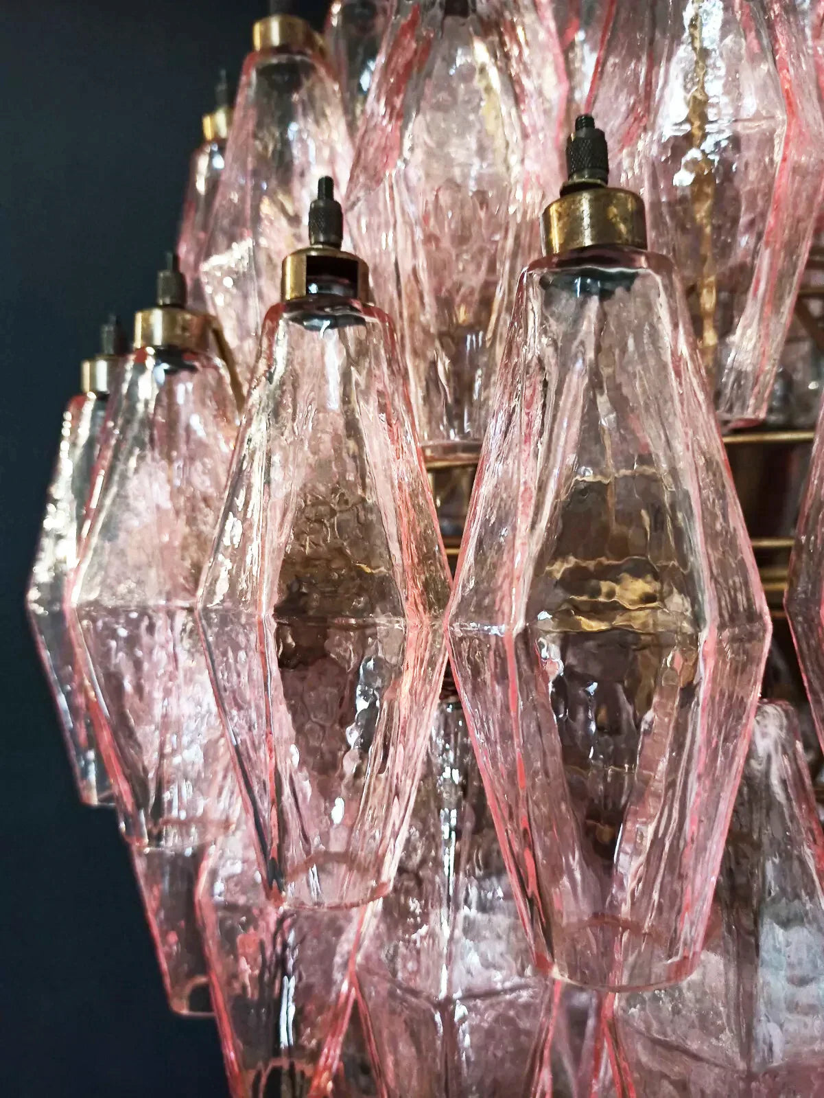 luxury-pink-murano-poliedri-glass-chandelier-modern-spherical-pendant-light-fixture