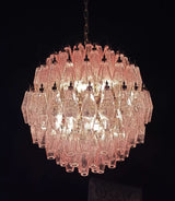 luxury-pink-murano-poliedri-glass-chandelier-modern-spherical-pendant-light-fixture