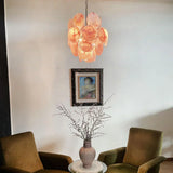 luxury-pink-murano-style-glass-disk-chandelier-elegant-mid-century-ceiling-light