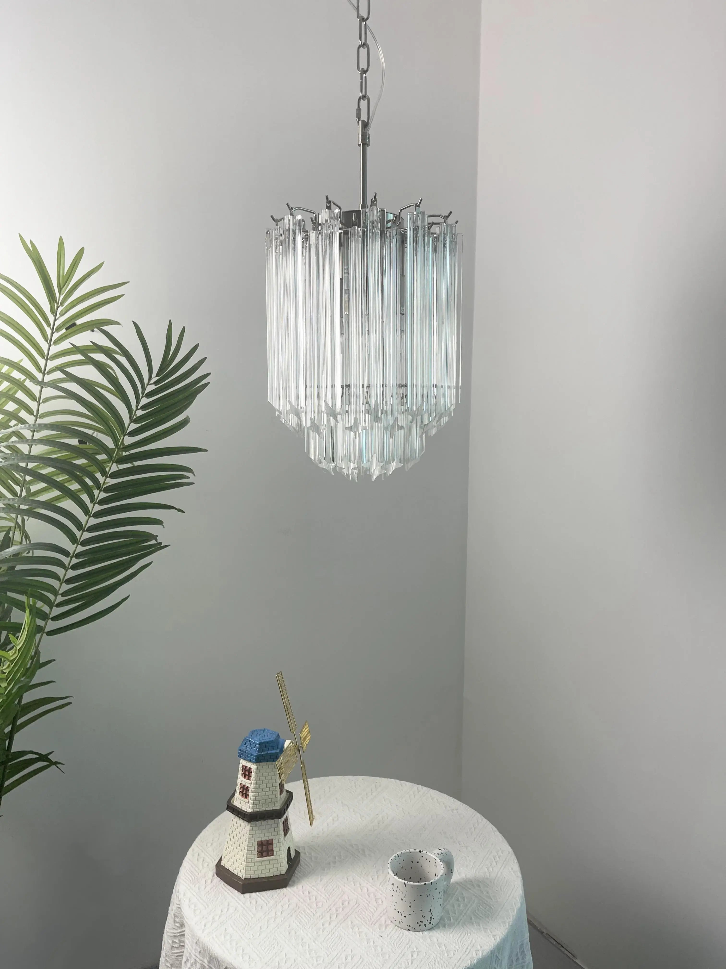 luxury-quadriedri-glass-prism-pendant-light-with-transparent-murano-crystals