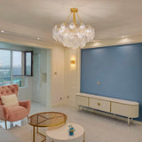 luxury-ribbed-glass-shell-pendant-chandelier-brass-finish-modern-ceiling-light-fixture