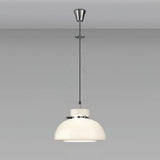 Mack Modern Glass Pendant Light Elegant Industrial Chrome Ceiling Fixture