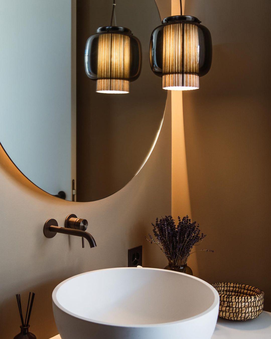Manila Blown Glass Pendant Lamp with Artisanal Textile Diffuser and Metal Finish