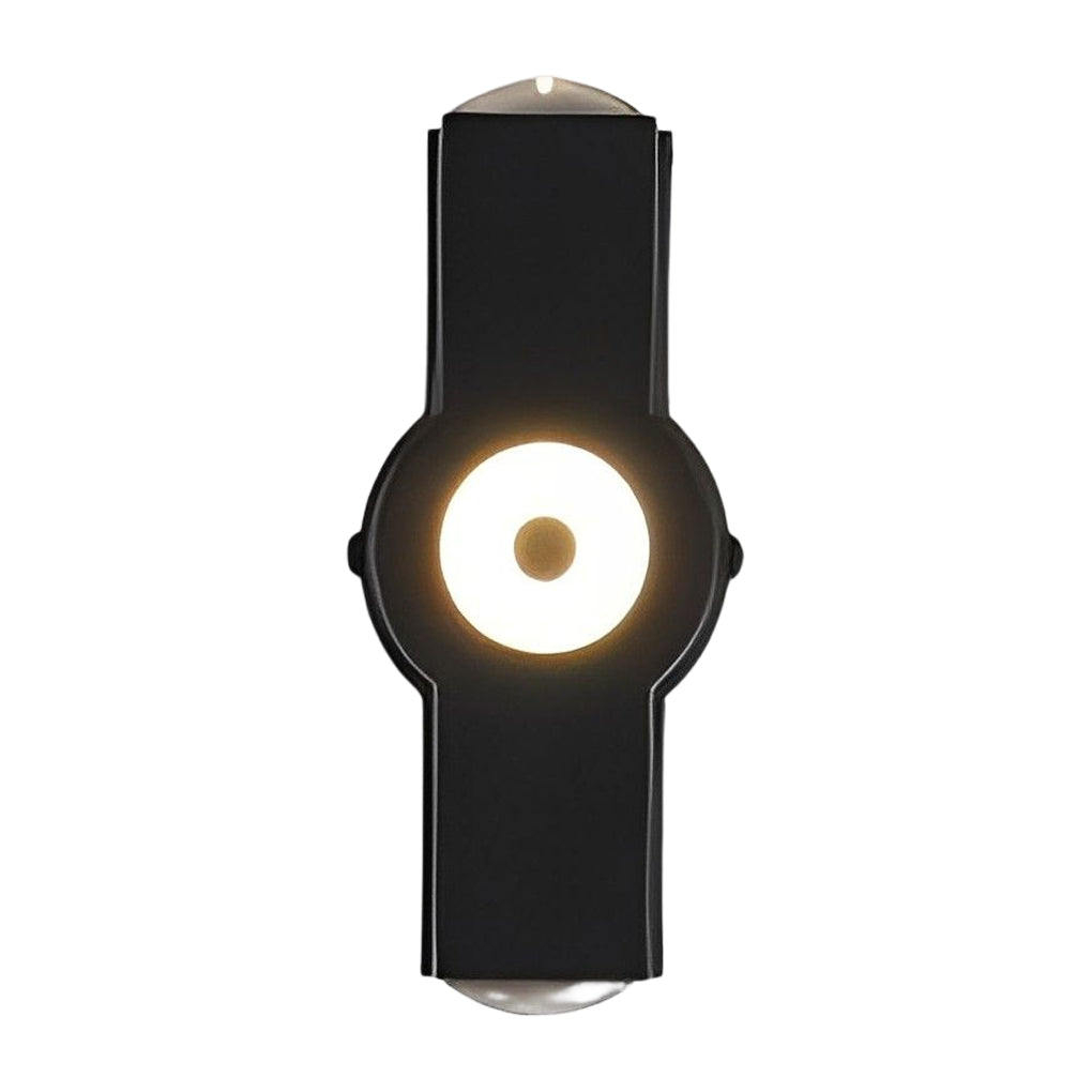 Matte Black Outdoor LED Wall Washer Light Up and Down Waterproof Aluminum Sconce